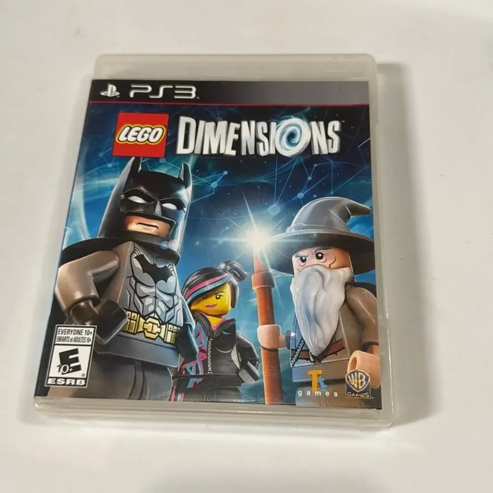 LEGO Dimensions PS3 Sony PlayStation Game, Manual, and Case Only USED
